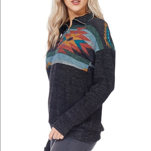 SOLD❗️Aztec HalfZip - Picture 3 of 5